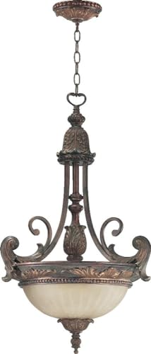 Quorum Lighting Madeleine - 3 Light Pendant in Traditional Style - 19.5 inches Wide by 29.25 inches high -Traditional Installation