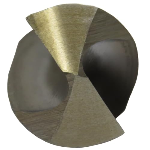 Drill America - DWDCO25/32 25/32" Reduced Shank Cobalt Drill Bit with 1/2" Shank, DWDCO Series