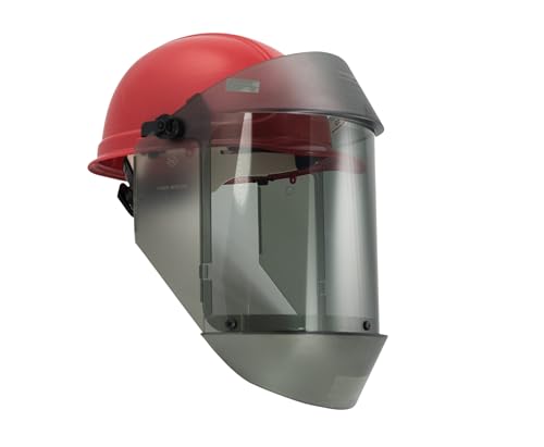 Oberon 12 Cal Arc Flash Face Shield With Hard Cap - Anti Fog - TCG Series