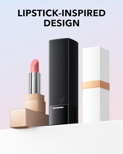 Soundcore A30i by Anker, Smart Noise Cancelling Earbuds, Lipstick-Shaped Stylish Design, Tiny, Lightweight Comfort, Clear Sound, IP54, 15H Playtime in ANC Mode, Wireless Earbuds, Bluetooth 5.4