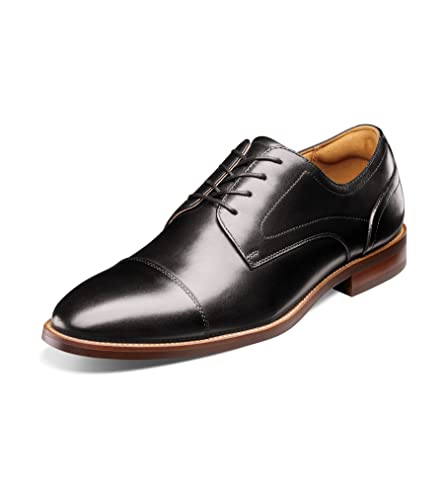 Florsheim Men's Rubano Cap Toe Oxford, Cognac, 10