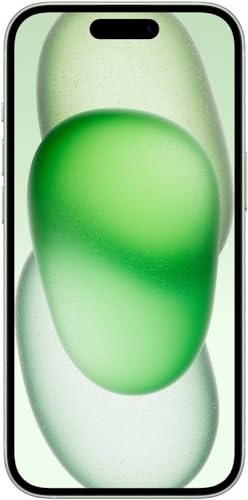 Apple iPhone 15 Plus, 128GB, Green - Unlocked (Renewed)