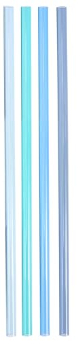 Stanley Reusable Quencher Straws | 4-Pack of BPA-Free, Reusable Straws for Clean Drinking | Perfect for Stanley's 30oz Tumblers | Blue