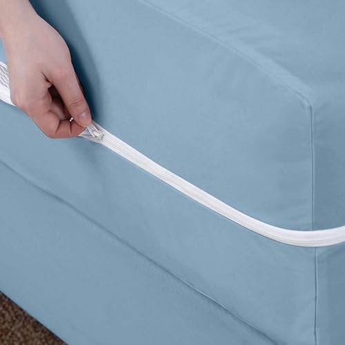 Guardmax Zippered Mattress Encasement - Cot Size - Waterproof and Bed Bug Proof Mattress Protector - 6 Sided Absorbent Mattress Cover - Soft, Breathable, and Hypoallergenic. (Day Bed 33 X 75 X 10)