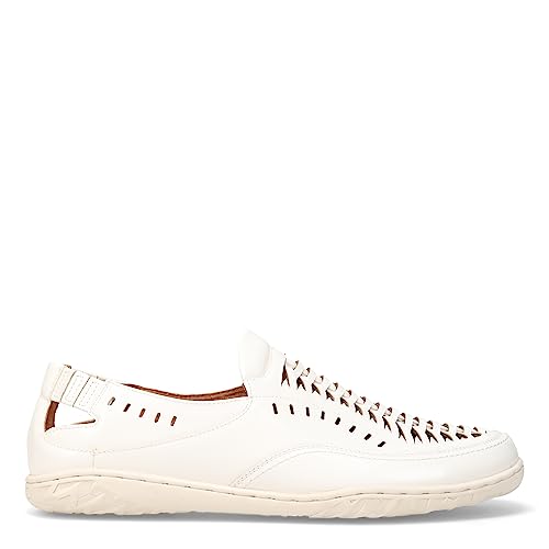 Stacy Adams Men's Ibiza Woven Slip-On Loafer, White, 15