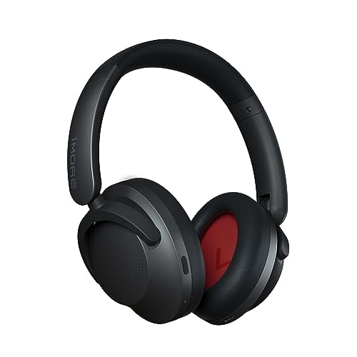 1MORE SonoFlow Active Noise Cancelling Headphones, Bluetooth Headphones with LDAC for Hi-Res Wireless Audio, 70H Playtime, Clear Calls, Preset EQ Via App, Blue