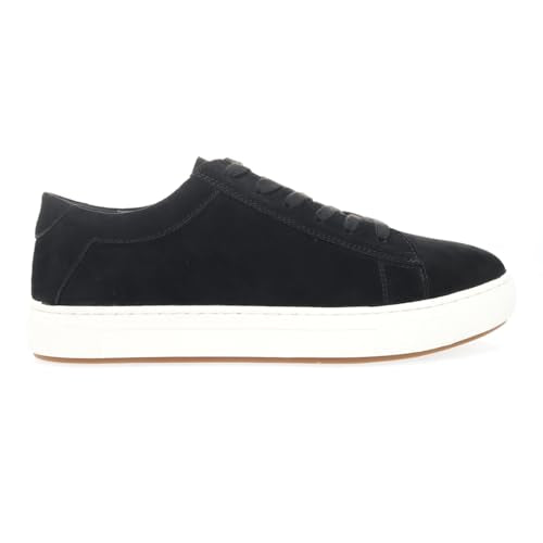 Propét Mens Kenji Sneaker, Black, 9.5 Wide US