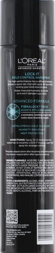 L'Oreal Paris Advanced Hairstyle Lock It Bold Control Hairspray 8.25 Ounce