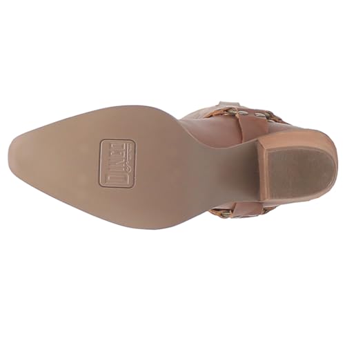 Dingo Womens Heavens To Betsy Snip Toe Casual Boots Knee High Mid Heel 2-3" - Brown - Size 8 M