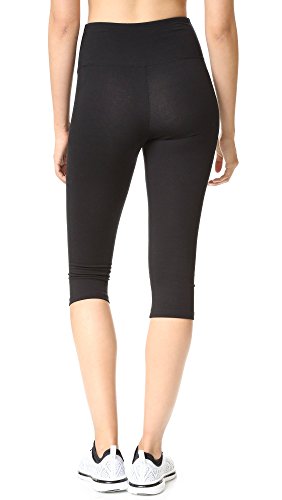 Yummie Women's Talia Capri Cotton Stretch Shapewear Legging Black, X-Small