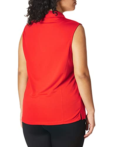 PGA TOUR Women's Airflux Sleeveless Golf Polo Shirt, Liberty, Small
