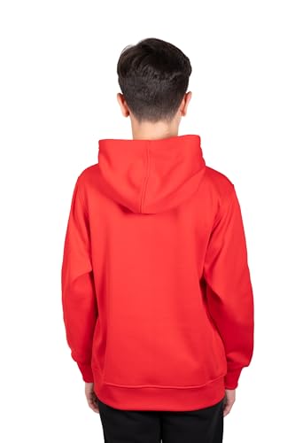 Ultra Game Boys' Fleece Hoodie Pullover Sweatshirt, Team Color