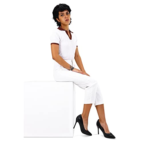 mysoft Women's High Heels Pumps Closed Pointed Toe Stiletto 4IN Heels Dress Wedding Shoes