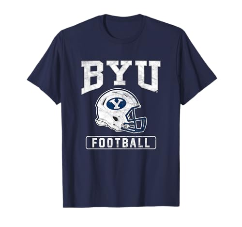 BYU Cougars Football Helmet T-Shirt