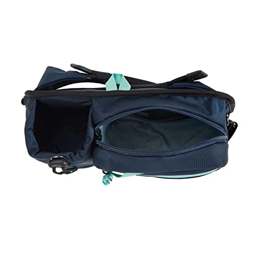 Travelon Greenlander Sustainable Anti-Theft Hip Pack, Diamond Ash, 10" W x 7" H x 3" D