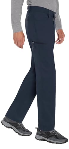 Orvis Mens Classic Collection Lightweight 5 Pocket Trek Pant (US, Waist Inseam, 34, 34, Regular, Regular, Navy Blue)