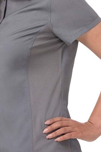Chef Works Women's Universal Shirt, Grey, X-Small