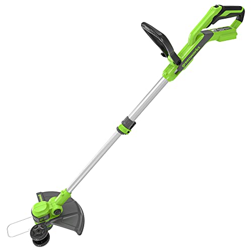 Greenworks 24V 12-Inch Cordless String Trimmer/Edger (Gen 2), Battery and Charger Not Included