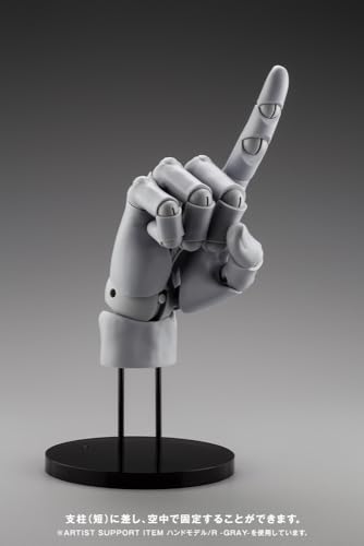 Kotobukiya ARTIST SUPPORT ITEM Hand Model / L -GRAY - 1/1 Scale Action Figure