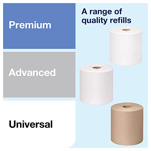 Tork Electronic Paper Towel Dispenser, Black, H80, Durable with One-at-a-Time Dispensing, 771828