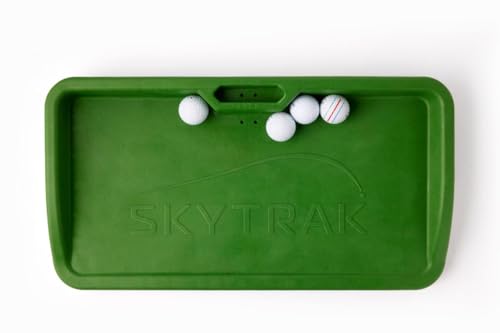 SkyTrak Golf Simulator Studio Pro Package Launch Monitor, Metal Protective Case, Enclosure, Simulator Software, Hitting Mat, Projector, Ball Tray - (Studio 10-10' W x 8'6" H x 5'4" D)