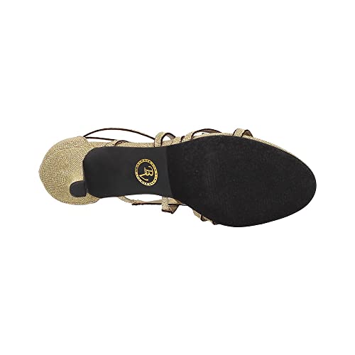 Bella Vita Karlette Womens Sandal 7 CD US GoldGlitter