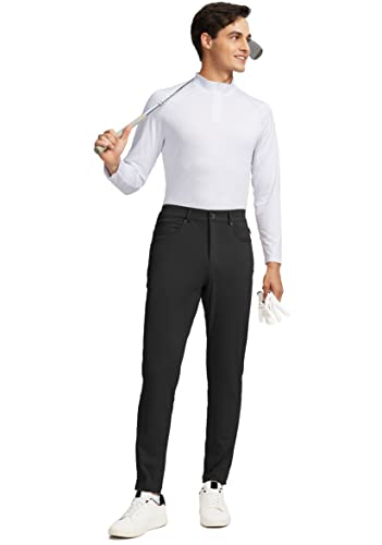 G Gradual Men's Stretch Golf Pants with 6 Pockets Slim Fit Dress Pants for Men Travel Casual Work (sage Green, M)