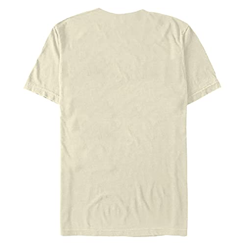 Disney Men's Lion King Simba Pride Graphic T-Shirt, Cream, Small