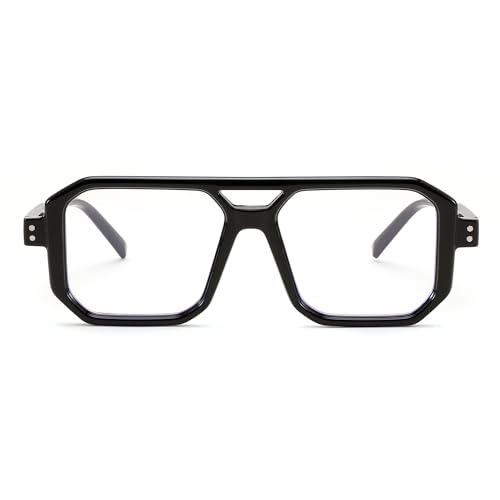 FEISEDY Blue Light Blocking Glasses, Aviator Frame Computer Reading/Gaming/TV/Phones Glasses for Women Men B0165