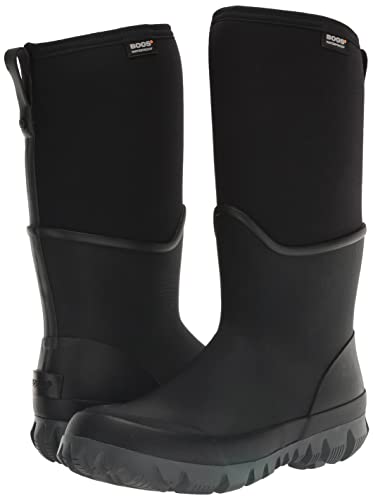 Bogs Mens Arcata Tall Boot, Black, Size 7