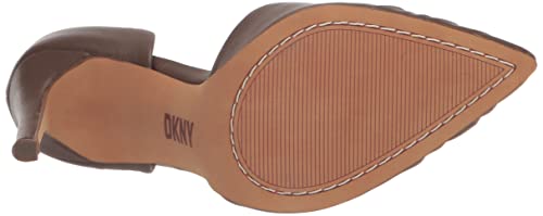 DKNY Women's Comfortable Chic Shoe Maita Pump, Gold Sand, 10