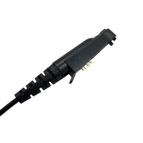 stdgove 6 Pin Speaker Microphone IP65 Waterproof Shoulder Mic 3.5 Jack for Motorola Ailunce dmr Ham Radio ha1g hd1 hd-1 gp328plus ex500 for Retivise nr30 rt29 rt29d rb47 rt89 rb23 rt68 (Black)