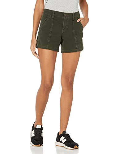 UNIONBAY Women's Grayson Stretch Twill 5" Utility Short, Dusty Rose