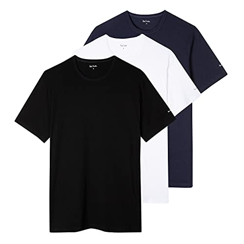 PS by Paul Smith Men's 3-pack T-shirts, Multicolor, Medium