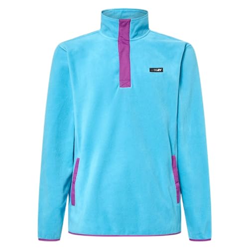 Oakley Men's Alta Recycled Fleece, Bright Blue, X-Small