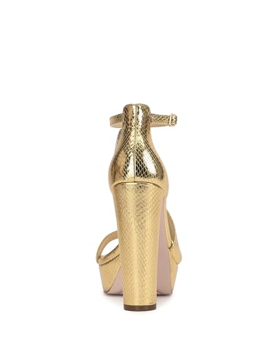 Jessica Simpson Women's ILEY Sandal-Platform, Natural, 10