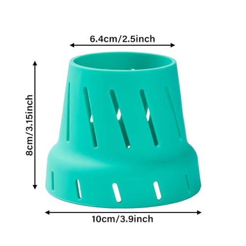 JINIHFW Bottle Drying Rack,Silicone Bottle Rack Dryer,Faster Drying Rack Dryer and Coaster for Stanley Cup Accessories,Water Bottle Drying Rack Fits Tumbler, Travel Mugs (Teal,2PACK)