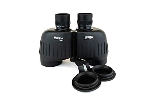 Steiner Marine Binoculars for Adults and Kids, 7x50 Binoculars for Bird Watching, Hunting, Outdoor Sports, Wildlife Sightseeing and Concerts - Quality Performance Water-Going Optics, Black