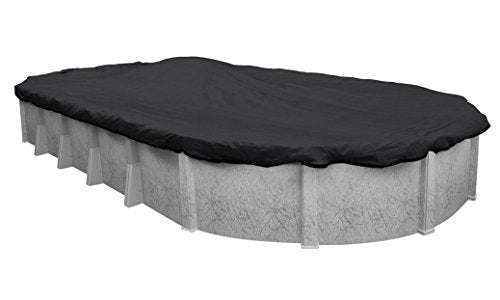 Robelle 381833 Mesh Winter Pool Cover for Oval Above Ground Swimming Pools, 18 x 33-ft. Oval Pool