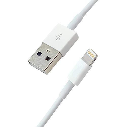 LHIABNN 3FT Fast Charging Lightning Cable,Apple MFi Certified USB to Lightning Charger + Sync Cable Compatible with iPhone 11/11 Pro/11 Pro MAX/XS/XS MAX/XR/X/8/8 Plus/7/7 Plus/MacBook (A/White)