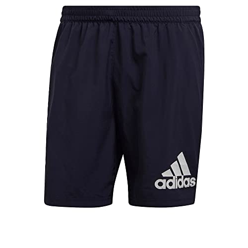 adidas Men's Run It Shorts, White, XX-Large