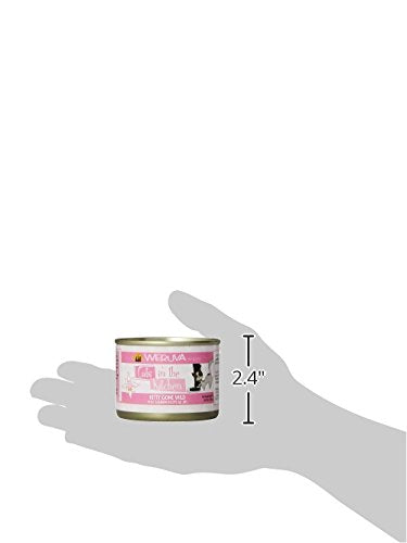 Weruva Cats in The Kitchen, Kitty Gone Wild with Wild Salmon Au Jus Cat Food, 6oz Can (Pack of 24)