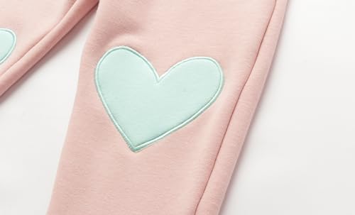 Mud Kingdom Warm Pants for Little Boys Elastic Waist Fleece Brown 5T