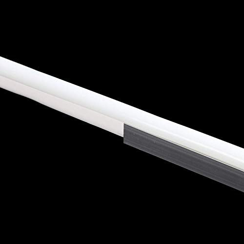 Shine Decor 3.3FT/1M Aluminum Track Channel Mounting Bracket, for 8x16mm and 7x14.5mm LED Mini Neon Rope Lights, Pack of 8