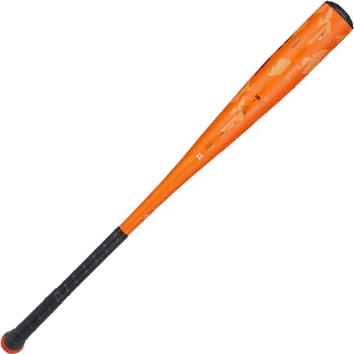 Axe | Strato 2 | USA Baseball Bat | Drop -10/-8/-5 | 1-Piece Alloy | 2 5/8" Barrel | Orange/Black (-10, 27")
