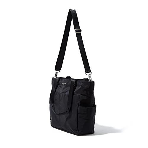 Baggallini Womens Carryall Daily Tote, Black