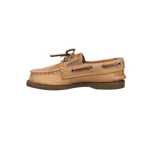 Sperry boys Authentic Original Boat Shoe, Sahara, 7 Toddler US