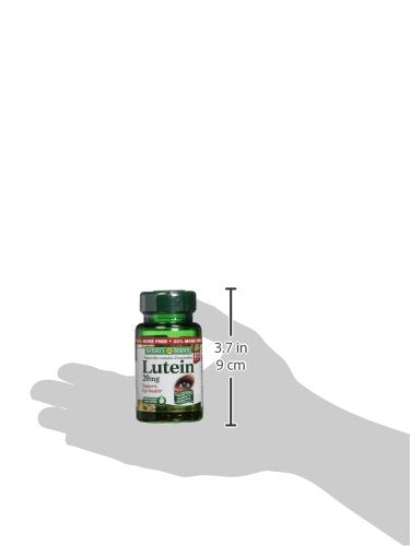 Nature's Bounty Lutein 20 mg 40 Softgels (Pack of 2)