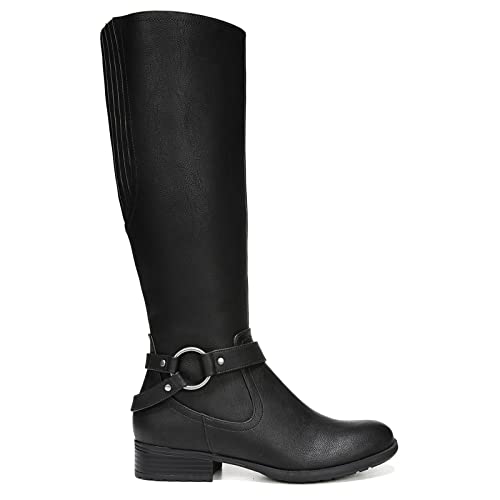 LifeStride womens X-felicity Wide Calf Tall Shaft Knee High Boot, Black Wc, 8.5 US