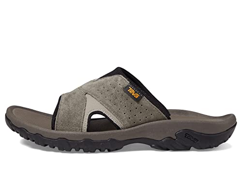 Teva Men's Katavi 2 Slide Sandal, Dark Taupe, 14